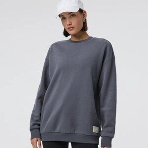 Vuori Restore Oversized Crew 2.0 - Azure